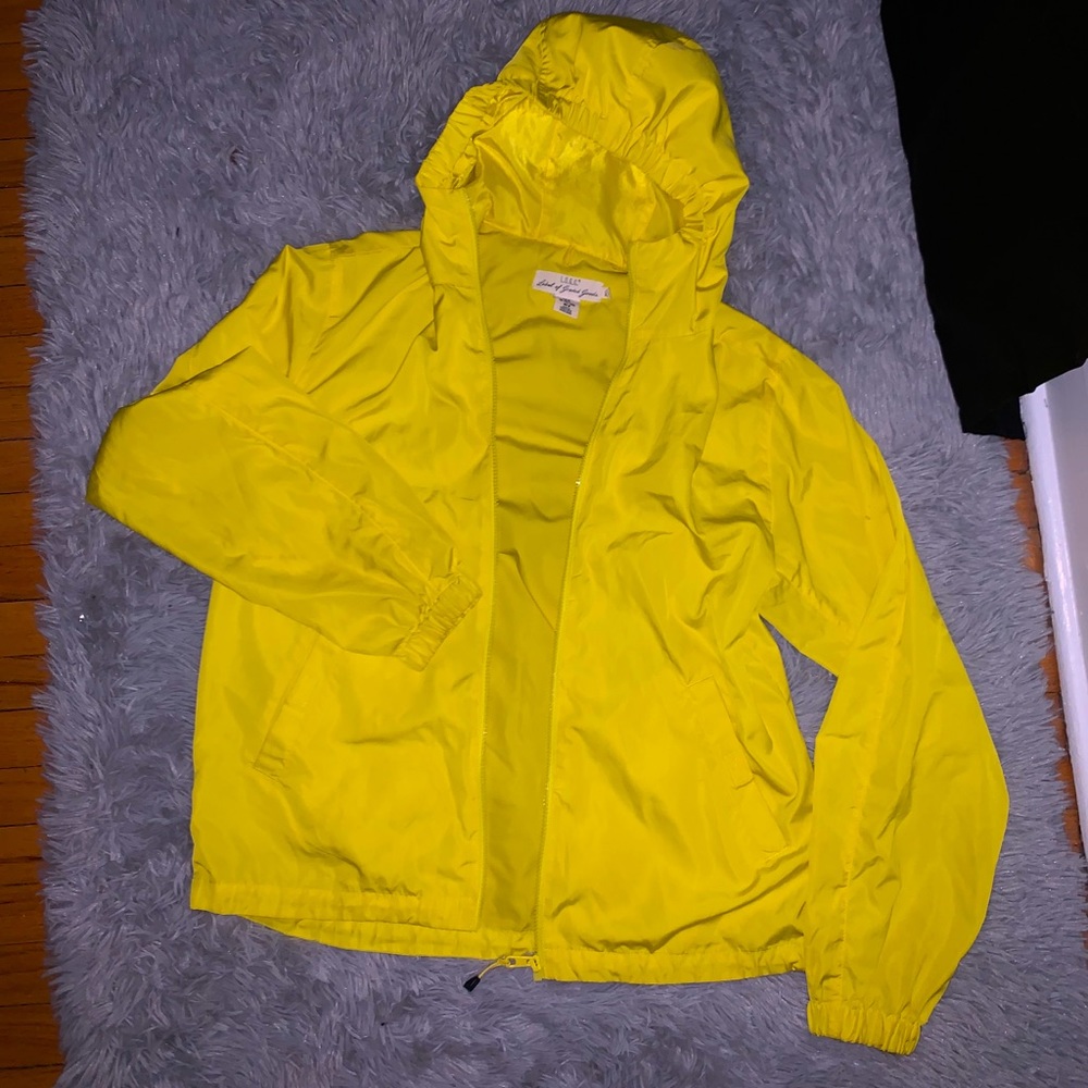 Yellow Rain Jacket